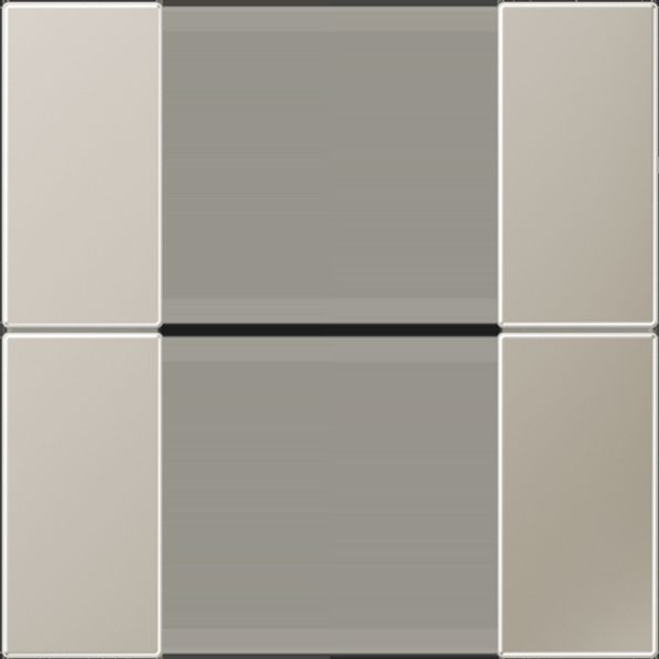 Push button KNX Cover kit-2, complete, steel image 2