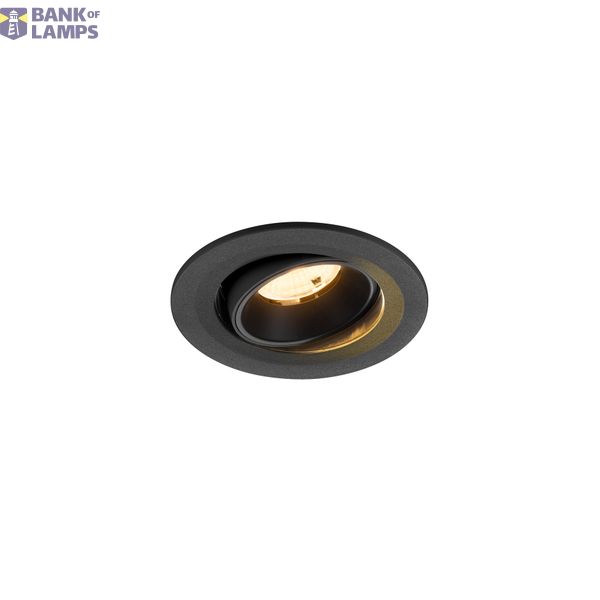 NUMINOS© MOVE S recessed ceiling light 3000K 55ø IP20 rnd bl image 1