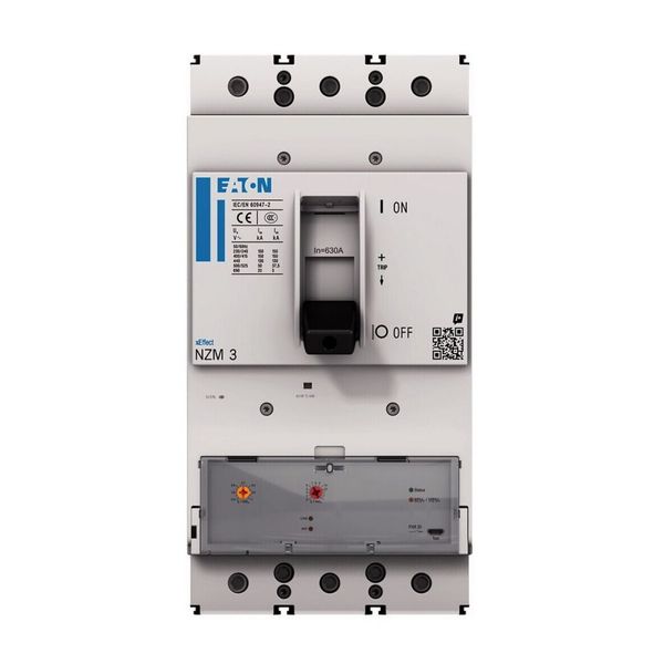 NZMH3-AX400-S1 NZM3 PXR10 circuit breaker, 400A, 3p, screw terminal image 4