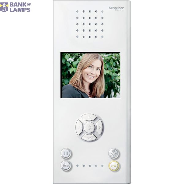 TWINBUS HANDSFREE VIDEOHUISTELEFOON WIT image 1