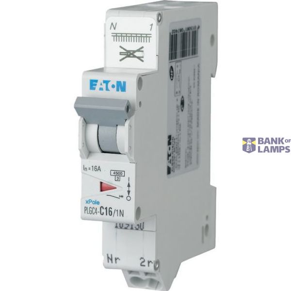 PLGC4-C20/1N Eaton Moeller series xPole - PLGC4/6 MCB image 1