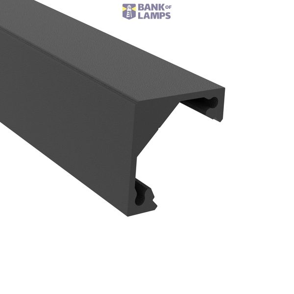 LINE20 CORNER PROFILE BLACK 2020mm image 1