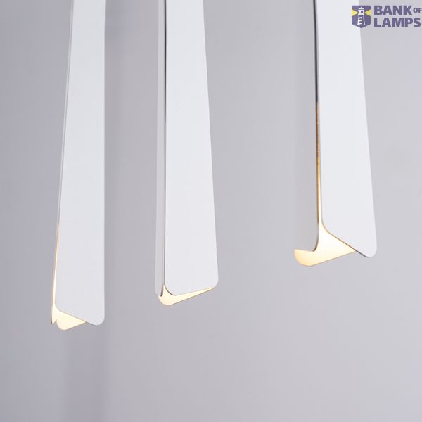 Pendant lamp PRYSM 3L white image 4