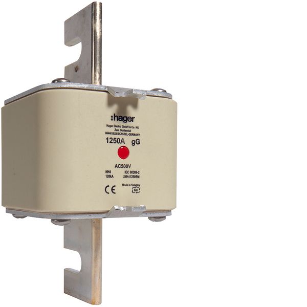 NH fuse NH4 gG 500V 1250A image 1