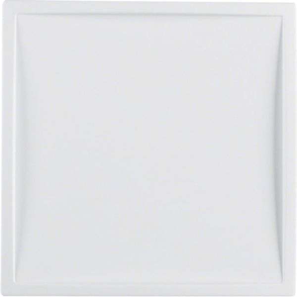 Central part for bus connection/full cover, Berker S.1/B.x, white, mat image 1