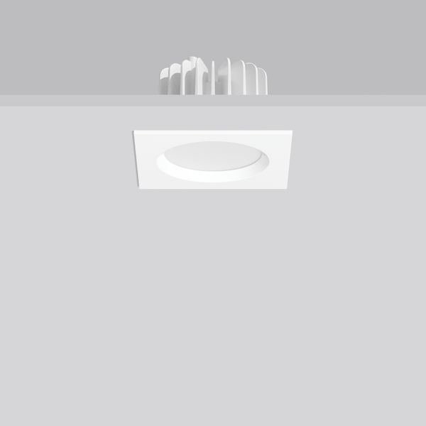 LEDONA ECO square, 10 W, 660 lm, 830, white, Phase-cut Recessed downli image 1