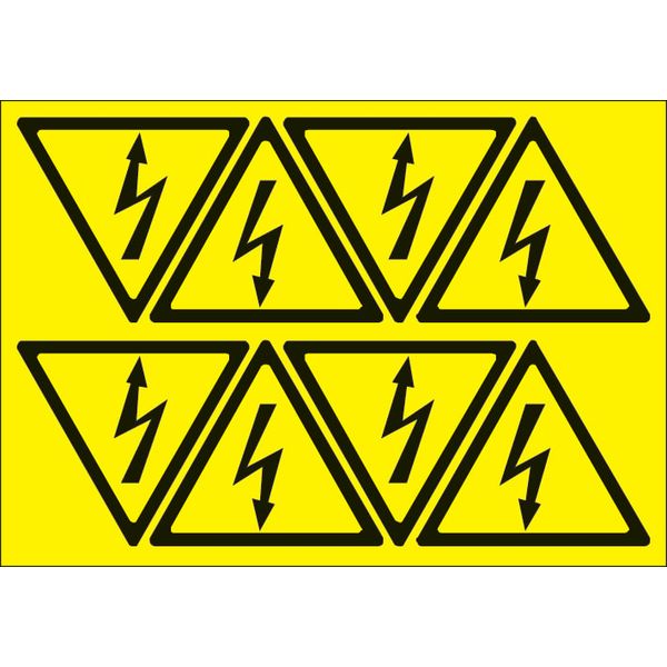 Adhesive label - Dimensions: 300 x 210 mm image 1