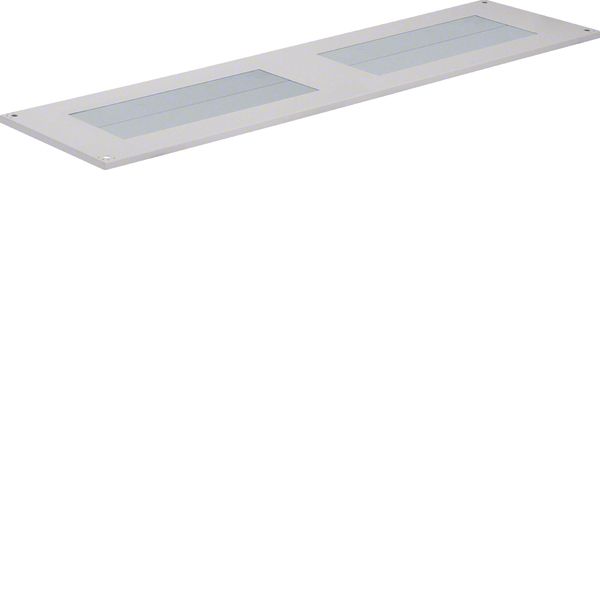 Slid. clos. plate, Univers, 1600x400 mm image 1