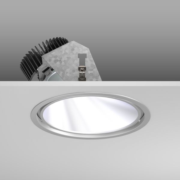 PASCALA round, 11...39 W, 1700...5000 lm, 930, silver, on/off Recessed image 2