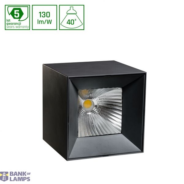 CEL ZOSMA 4 830 27W 230V 40deg Black MESH image 1