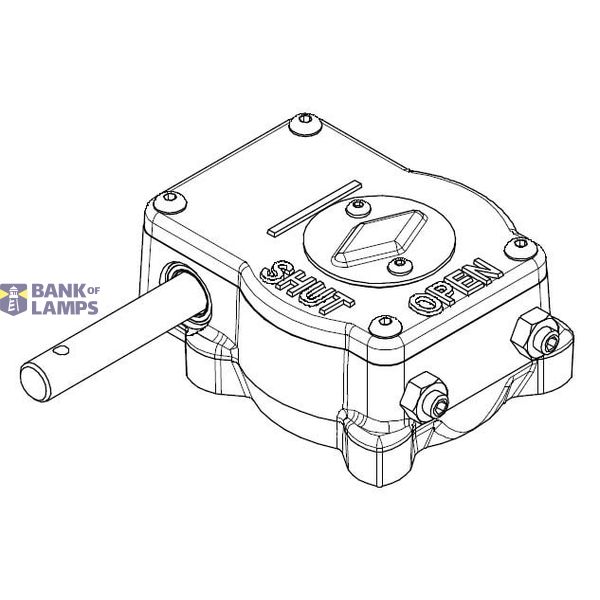 Ball valves accessories, Gearbox for JIP Ball valve image 1