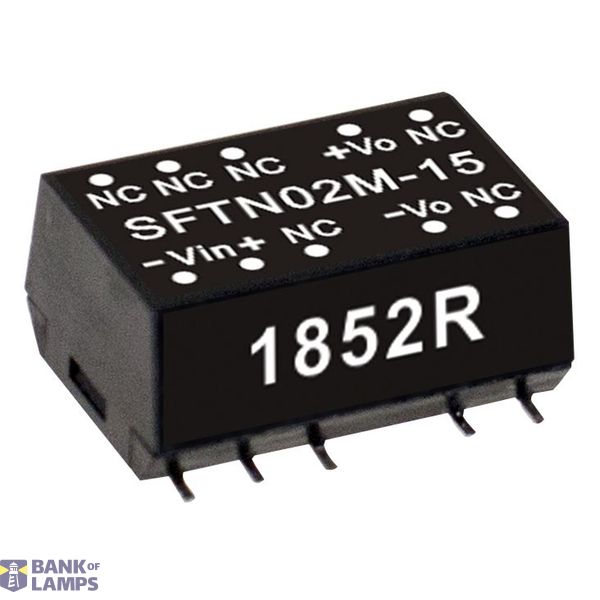 SFTN02N-05 SMD DC/DC converter 24:5V 400mA, MEAN WELL image 1