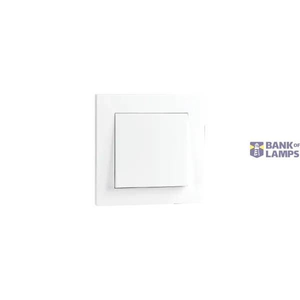 SWITCH FLUSH MOUNTED 1-POLE WHITE 6-PACK image 1