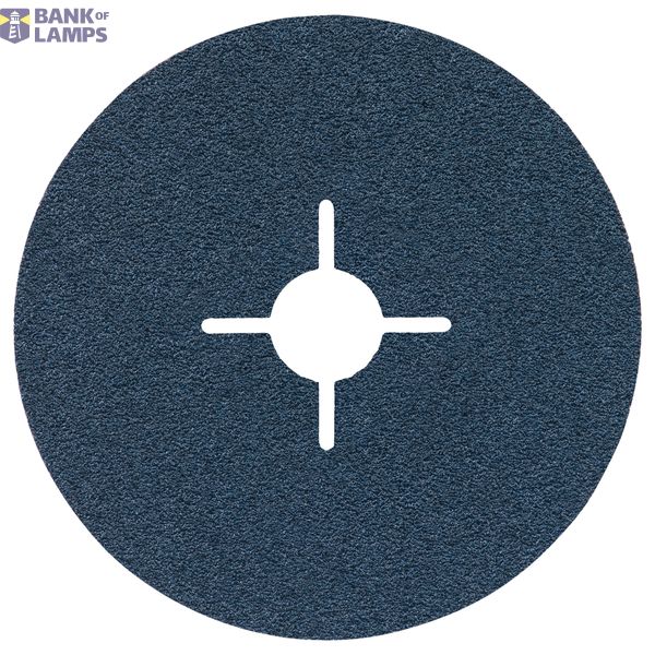 Fibre sanding disc R574, Best for Metal D= 125 mm; G= 60 image 1