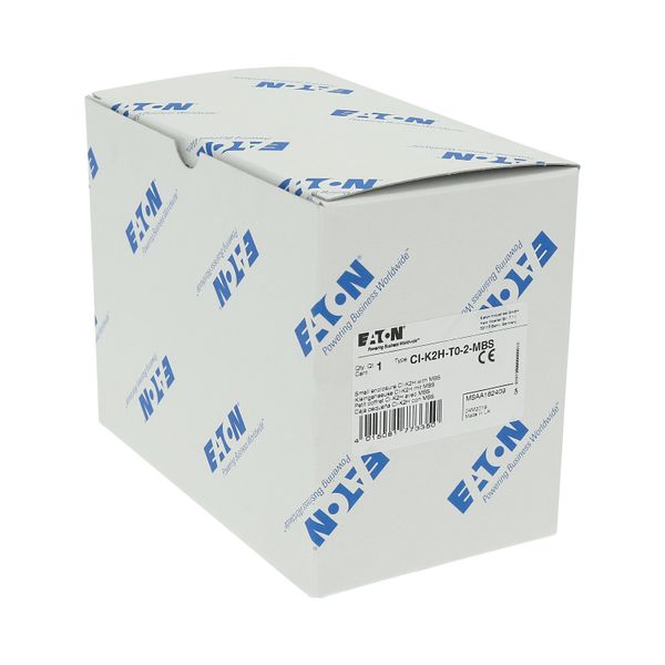 CI-K2H-T0-2-MBS Insulated enclosure CI-K2H, H x W x D = 181 x 100 x 80 mm, for T0-2, hard knockout version, with mounting plate screen image 27
