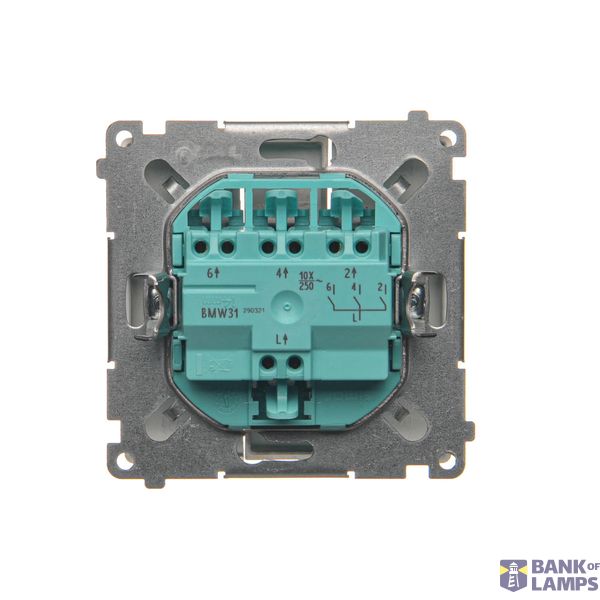 1/2 key without pictogram for electronic products, light gray matt image 1