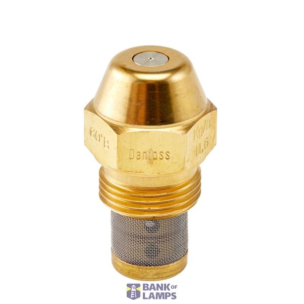 Oil Nozzles, OD B, 6.50 gal/h, 26.05 kg/h, 80 °, Semi solid image 1
