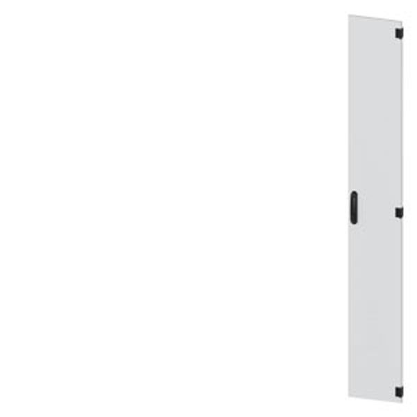 SIVACON, door, right, ventilated, IP40, H: 2200 mm, W: 300 mm, RAL 7035 image 2