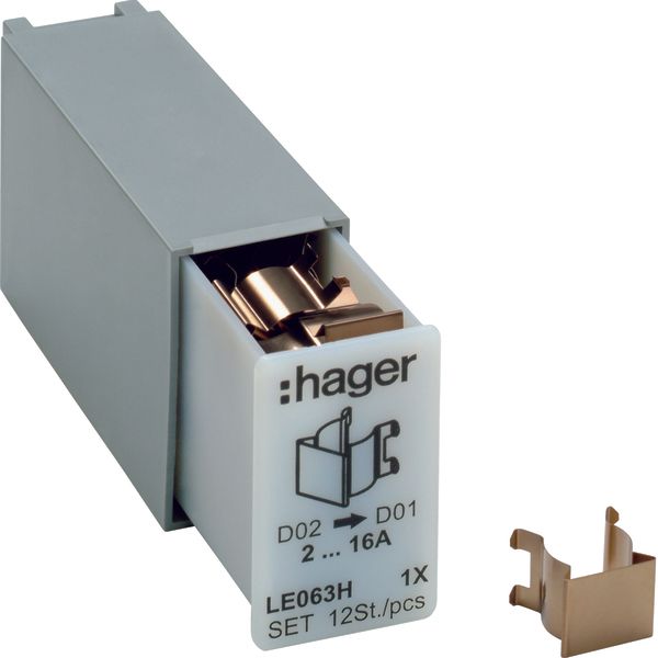 Retaining spring set for L063M, reducing the fuse from D02 t0 D01 image 1