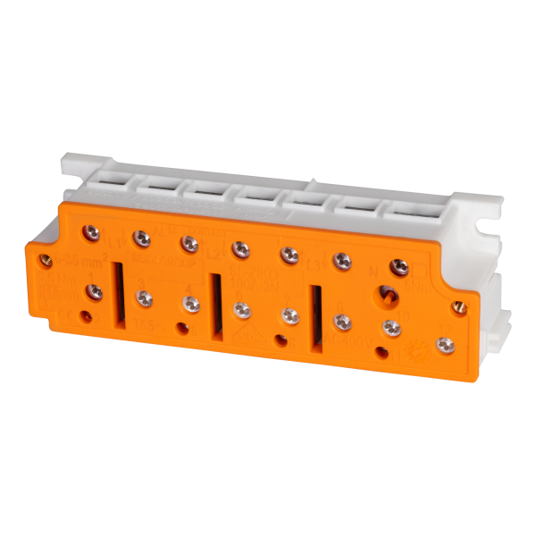 Meter installation terminal 100A, three-phase current (ZSK100A) image 1