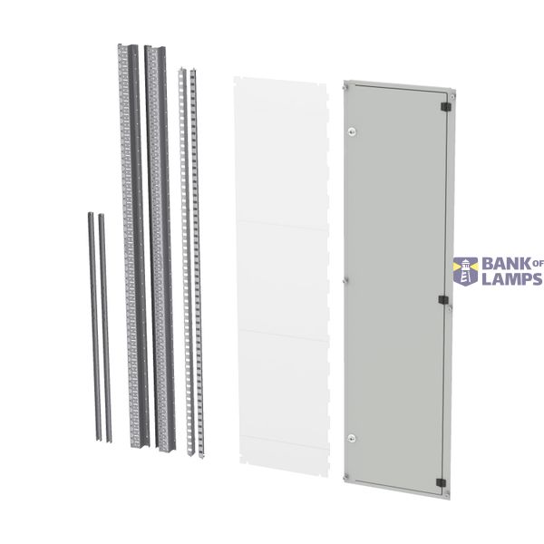 ProfiSNAP Internal Cable Duct, for compartment width 400mm, H15=1450mm image 2