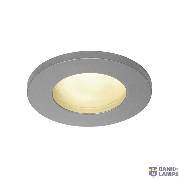 DOLIX OUT GU10 ROUND downlight , silver-grey, max. 35W image 1