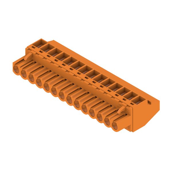 PCB plug-in connector, female plug, 5.00 mm, Number of poles: 14, 90°, Clamping yoke connection, Clamping range, max. : 4 mm², Box image 2