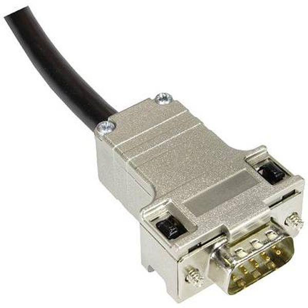 D Sub top entry plastic metallized 50 p image 1