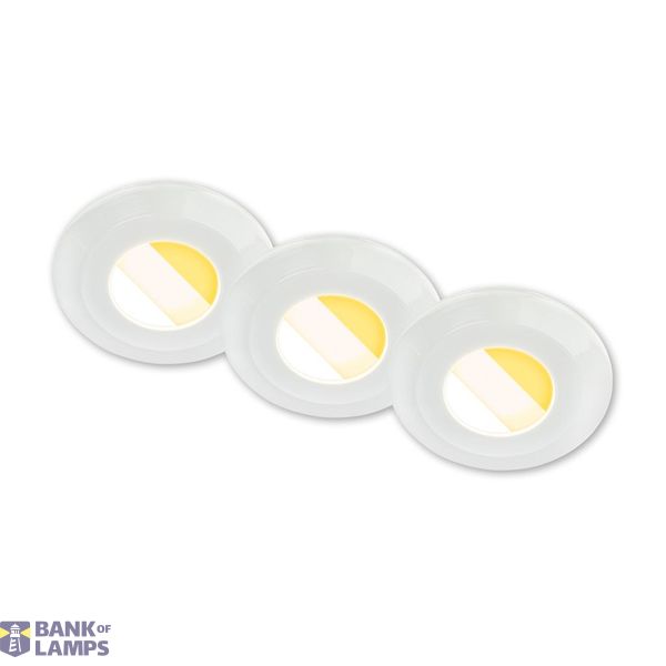 Nachhaltige Ultraflache LED Einbauleuchten 3er-Set image 1