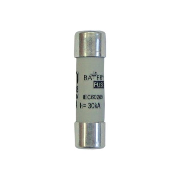 10x38 fuses 10A 550V DC for batteries protection image 1