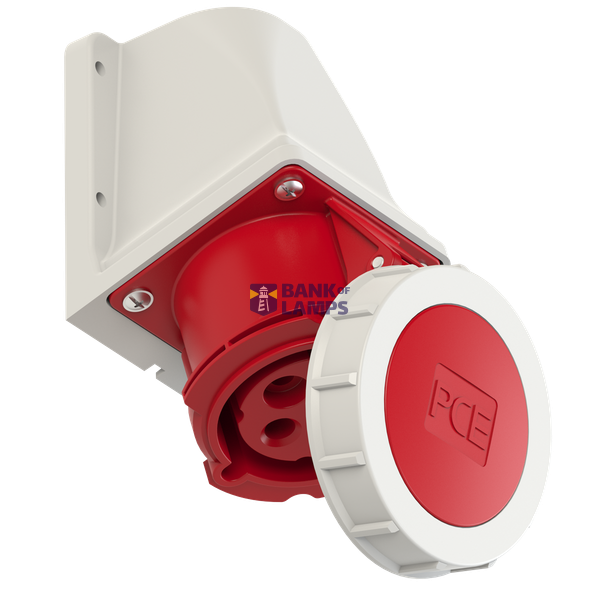 Fixed socket 32A 4P 400V 6h IP67 image 1