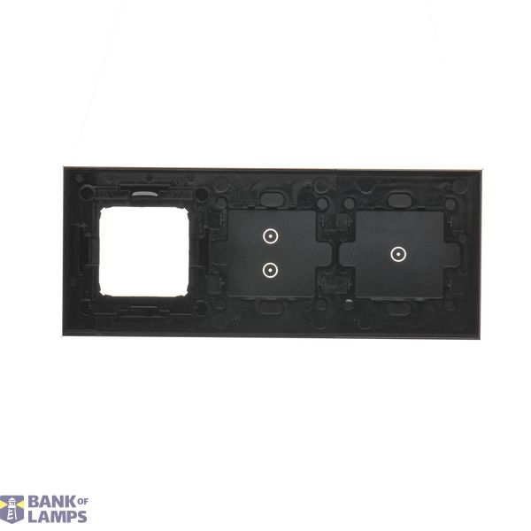 R-TV-SAT pass through aerial socket, module, light gray matt image 2