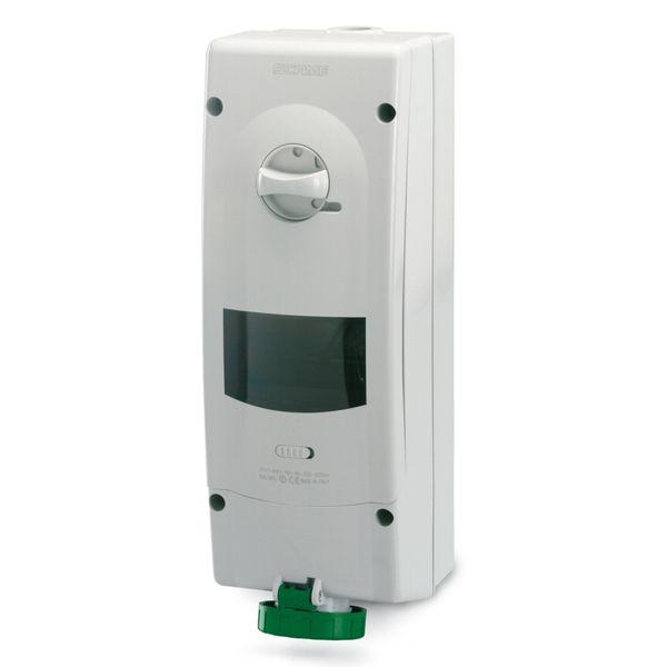 INTERLOCKED SOCKET 3P+E IP67 16A 2h >50V image 1
