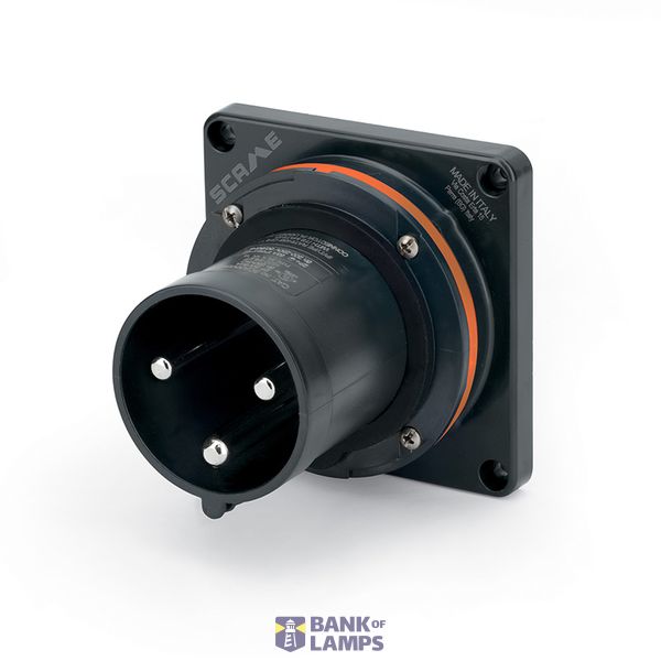 FLUSH MOUNTING APP. INLET 60A 3P 4W 12h image 1