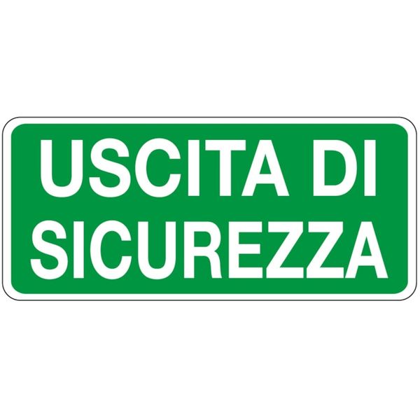 Adhesive for safety sign - Dimensions: 220x100 mm image 1