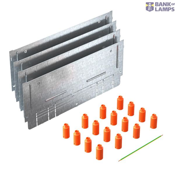 OBO ASH 350-4 320 height adjustment kit for UZD 350-4 453x183x46 image 1