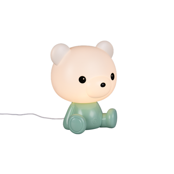 Cutie LED table lamp light green RGB image 1