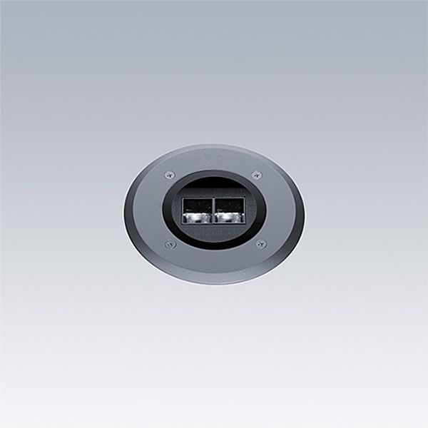 CESAR OPERA M WO 2L 930 NB RD ANT - LED floor recessed luminaire image 1
