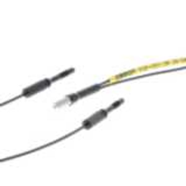 Fiber optic sensor head, diffuse, long distance detection, M4 cylindri E32 6003F image 1