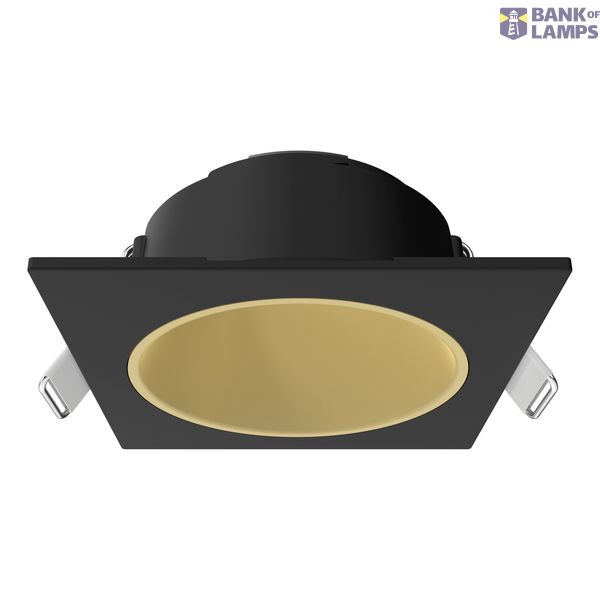 EXUMA DEEP BAFFLE SQUARE/ROUND BLACK/GOLD image 1
