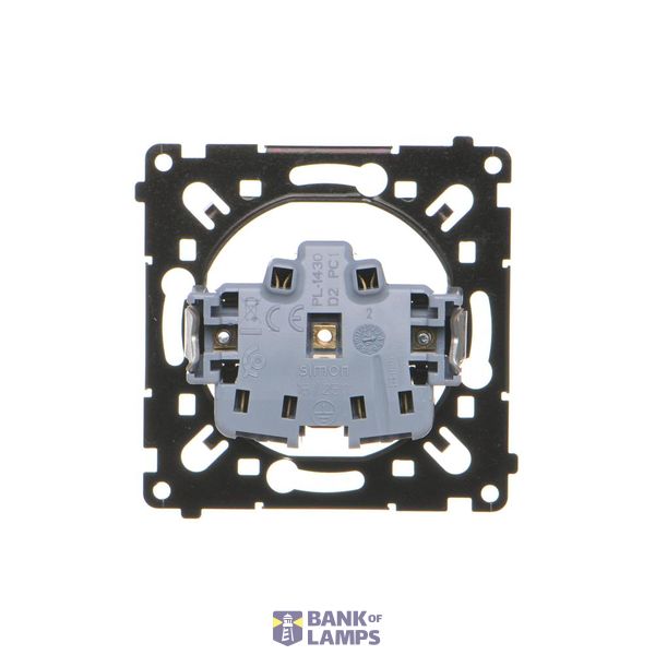 Single socket outlet with Schuko earthing, 16A image 1
