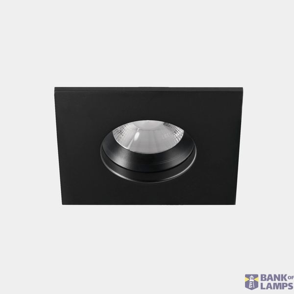Downlight Play IP65 Square Fixed 17.7W LED warm-white 2700K CRI 90 21.2º DALI-2 Black IP65 1464lm image 1