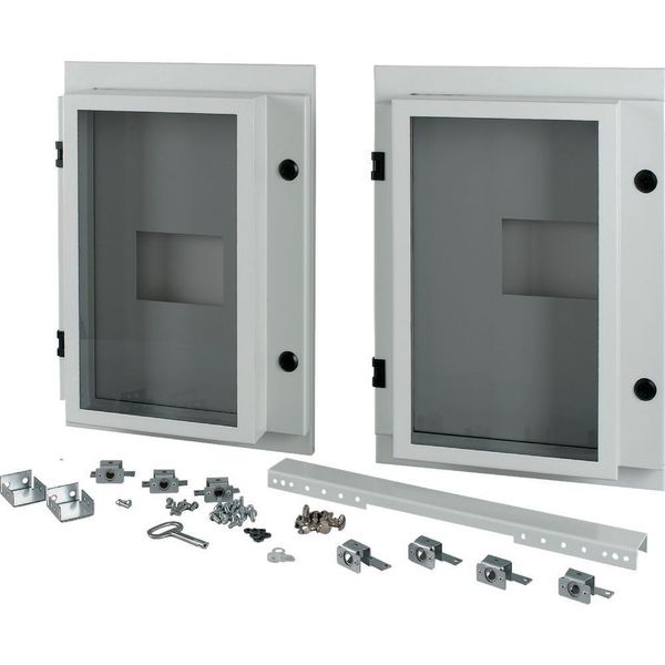 XTMP2N4FCC-XMV-H550W1000 Front cover for 2x NZM4-XMV, fixed, HxW=550x1000mm, IP55, grey image 4