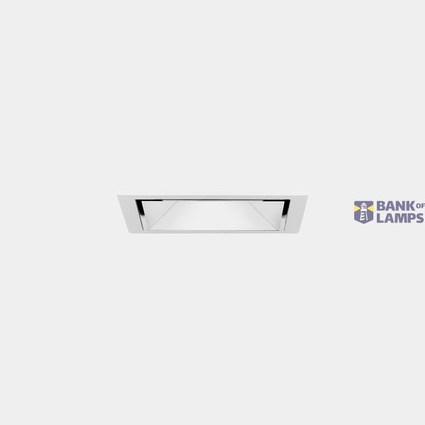 Downlight Sia Adjustable 115 Square Trim 18W LED warm-white 3000K CRI 90 39.3º ON-OFF White IP23 1335lm image 1