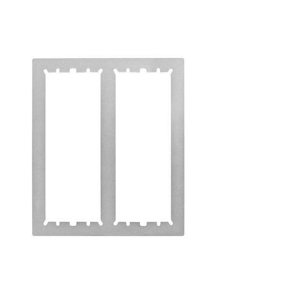 FLUSH MOUNTING WALL FRAME 2R/6MOD image 1