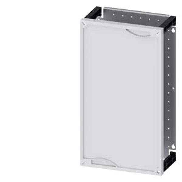 Installation kit, perforated mounting panel H=450 mm, W=250 mm incl. front cover image 2