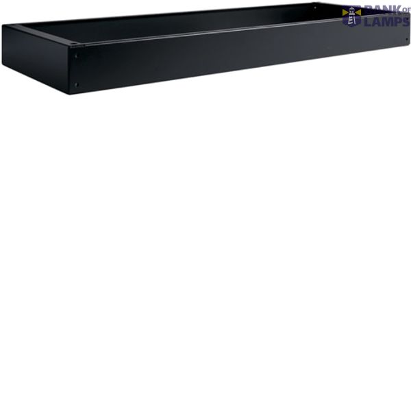 Base for modular display cabinet IP54 RAL9005 1100x100x400 (WxHxD) FZ914WP image 1