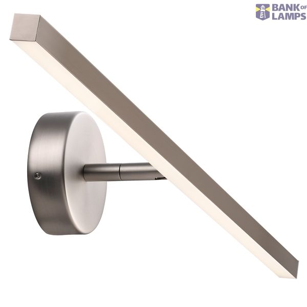 Ip S13 60 | Wall light | Brushed steel image 1