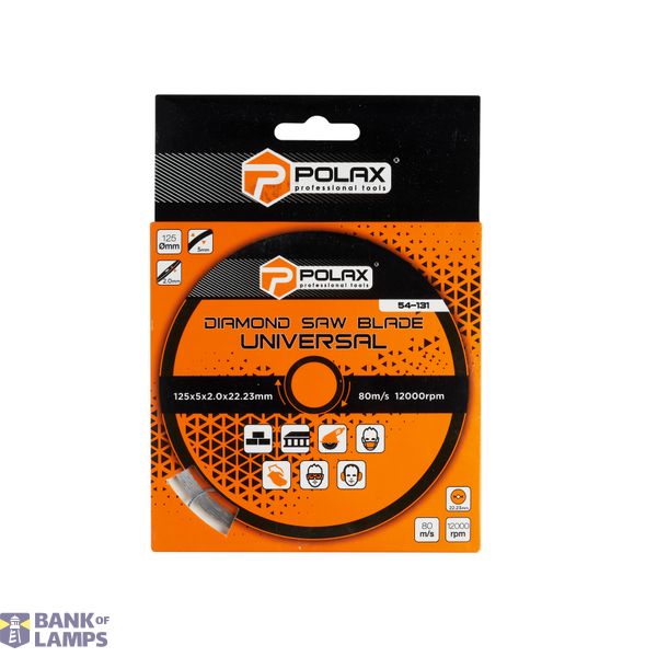 Diamond Universal Saw Blade 125x5x2.0x22.23 image 3