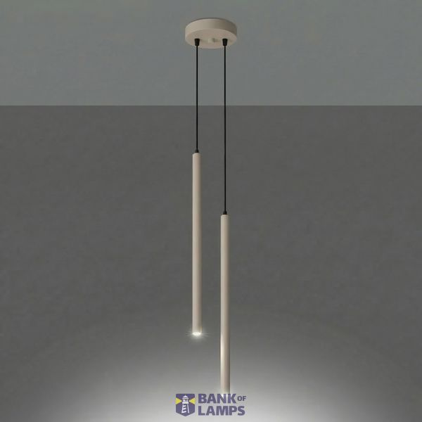 Pendant lamp PASTELO 2 taupe image 8